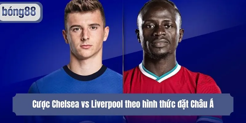 Cược Chelsea vs Liverpool theo hình thức đặt Châu Á